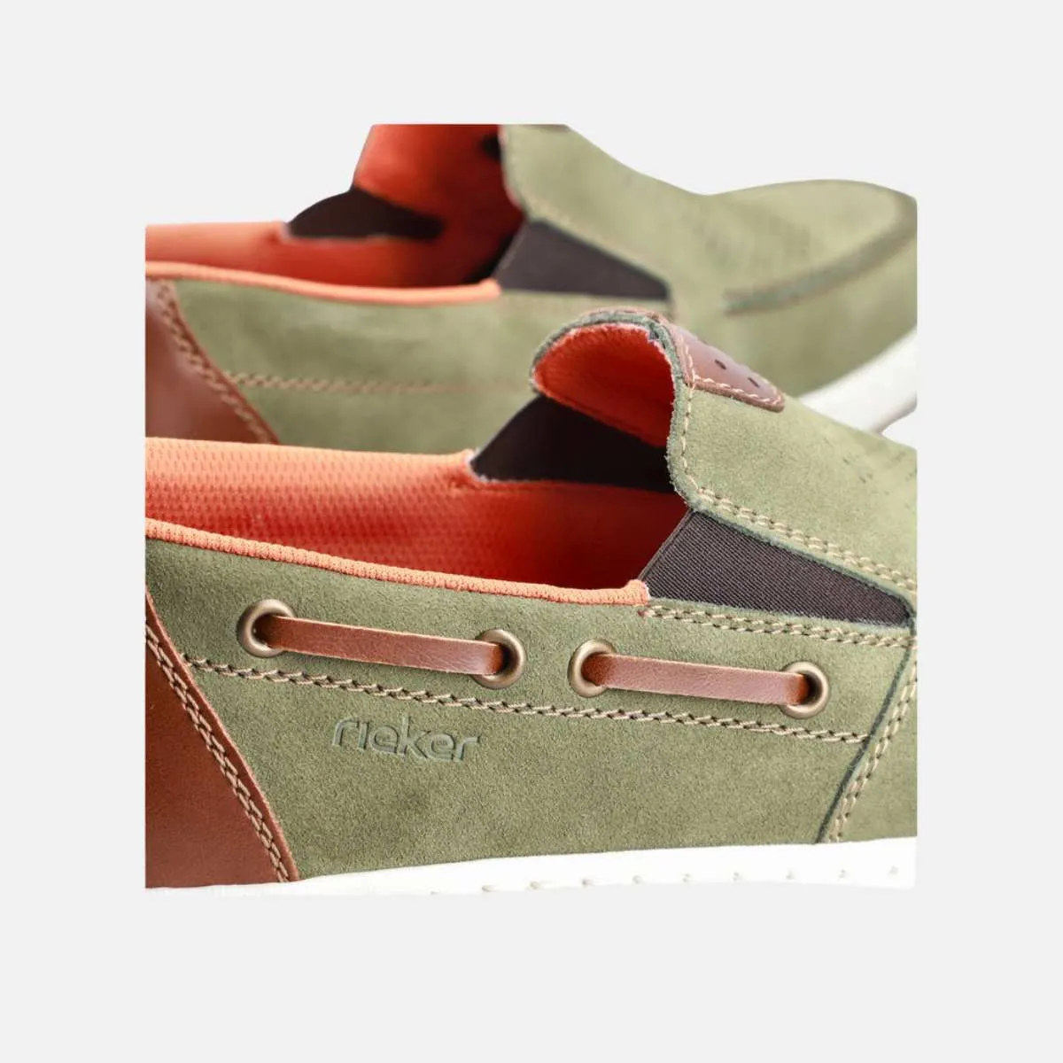 Rieker Herresko Olive M