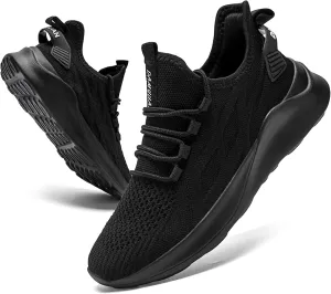Running Shoes for Men Lightweight Breathable Tennis Gym Sneakers Non Slip Workout Footwear for Outdoor