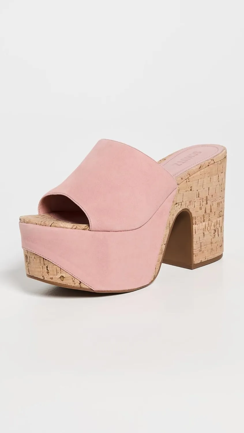 SCHUTZ Women's Dalle Wave Platform Sandals