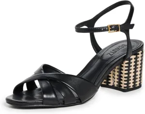SCHUTZ Women's Keffa Mid Block Sandals