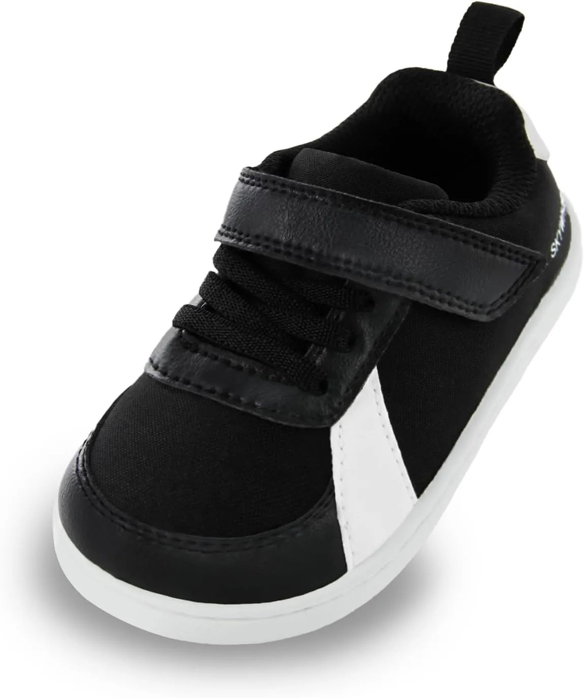 SKYWHEEL Toddler Wide Toe Box Barefoot Shoes Boys Sneakers Kids Tennis Shoes Comfort Lightweight Zero Drop Walking Shoe for Indoor/Outdoor Play