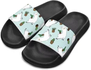 Slides for Girls - Comfortable Slip-On Kids Sandals, Slides for Indoor and Outdoor The Beach and Pool