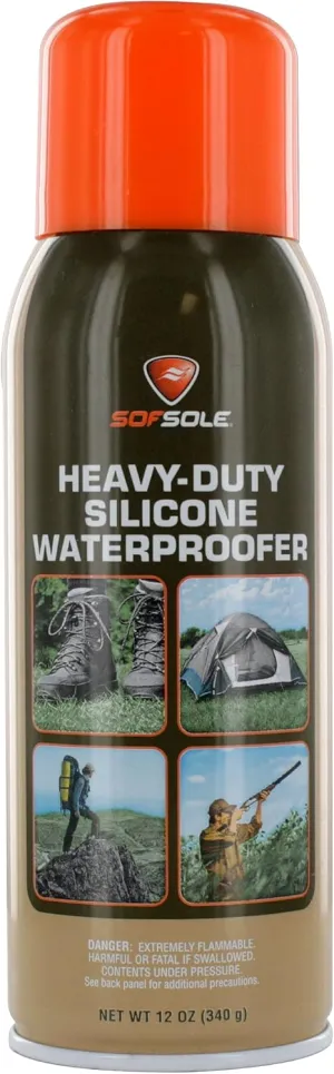 Sof Sole Silicone Waterproofer Spray for Boots,Tents and Outdoor Gear 12-ounce