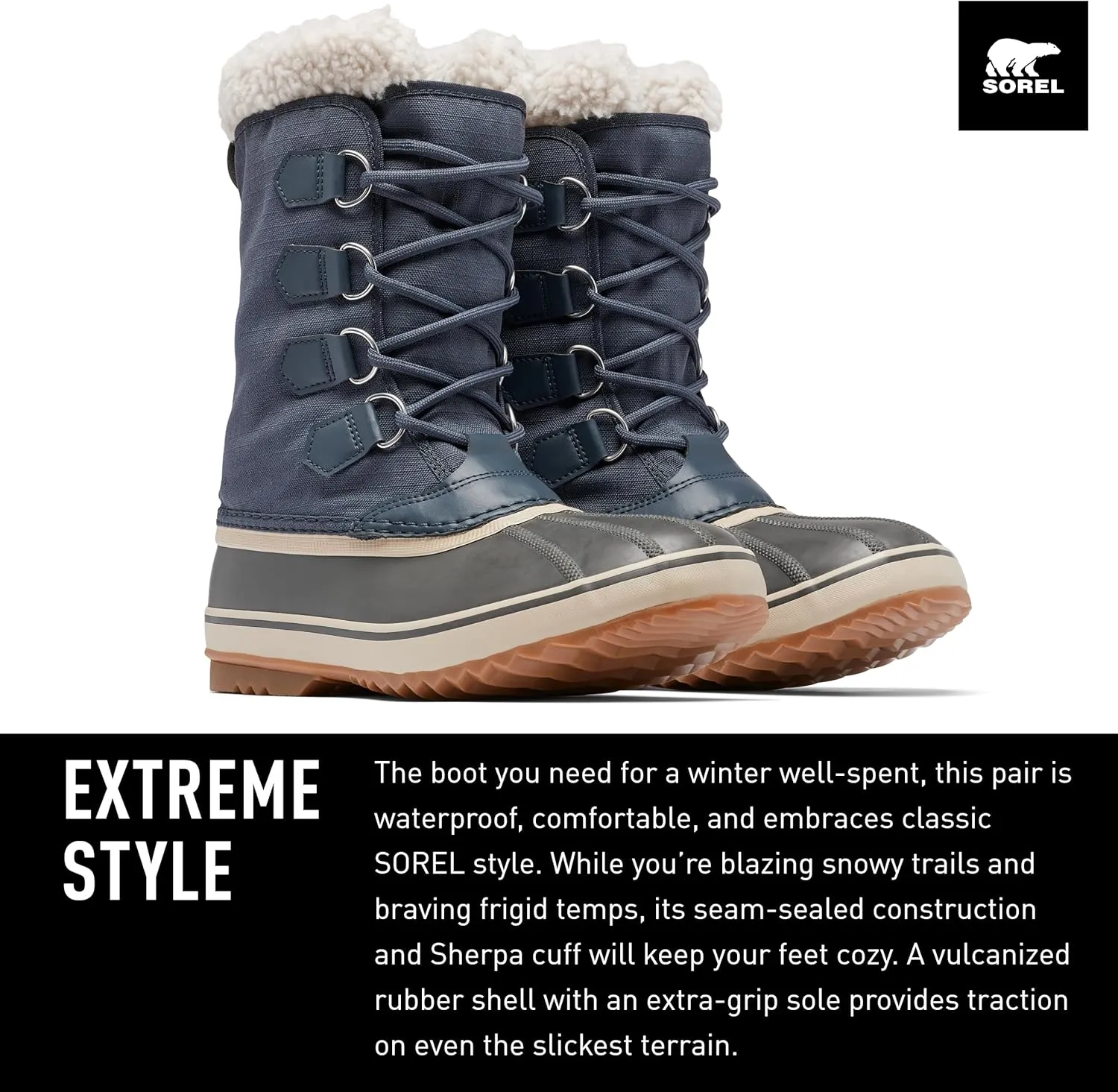 SOREL - Men's 1964 Pac Nylon Snow Boot for Winter