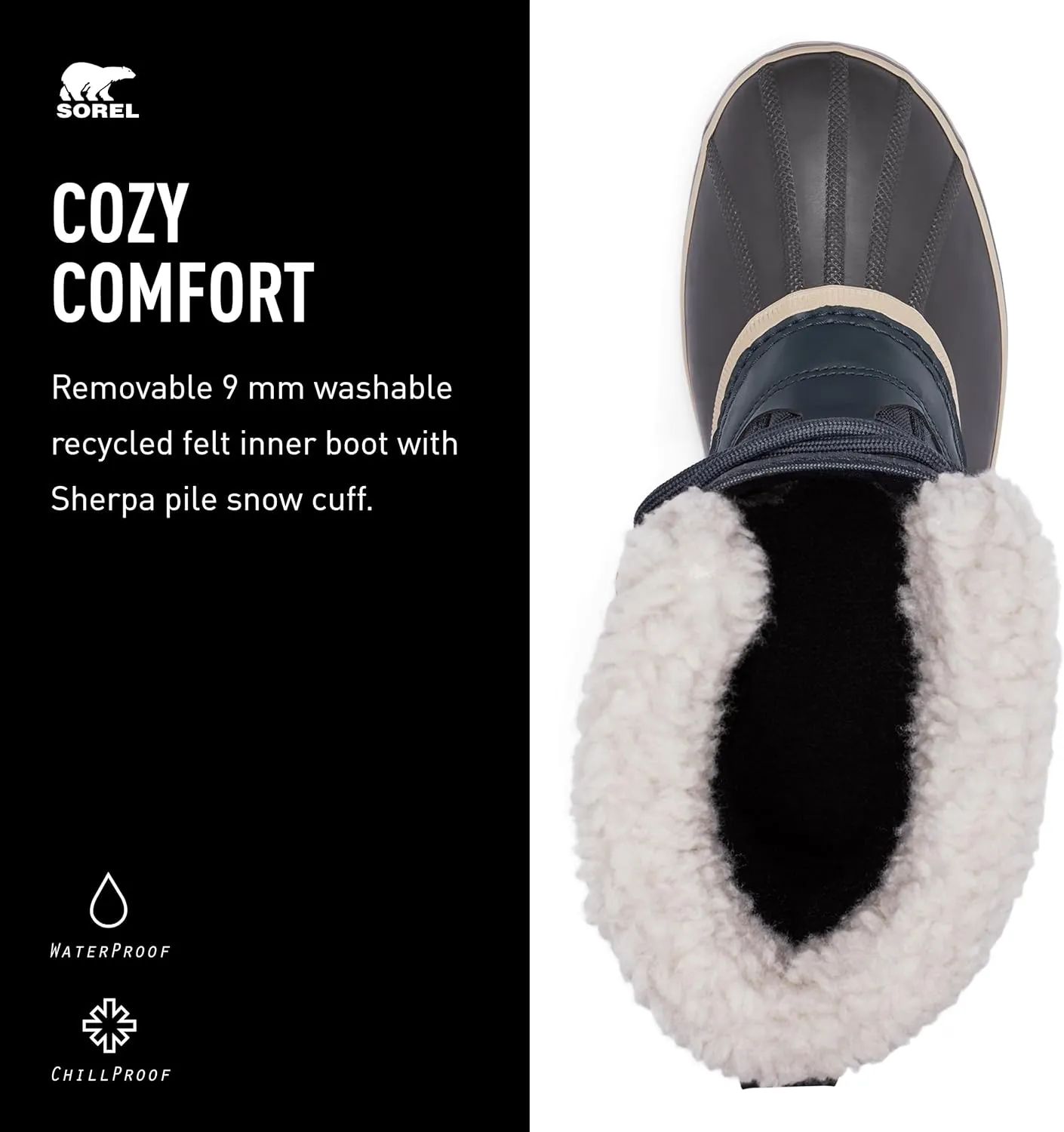 SOREL - Men's 1964 Pac Nylon Snow Boot for Winter