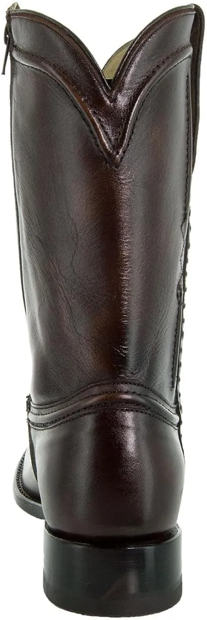 Soto Boots Men's Roper Cowboy Boots, Genuine Leather Men's Cowboy Boots, Western Boots For Men H4003