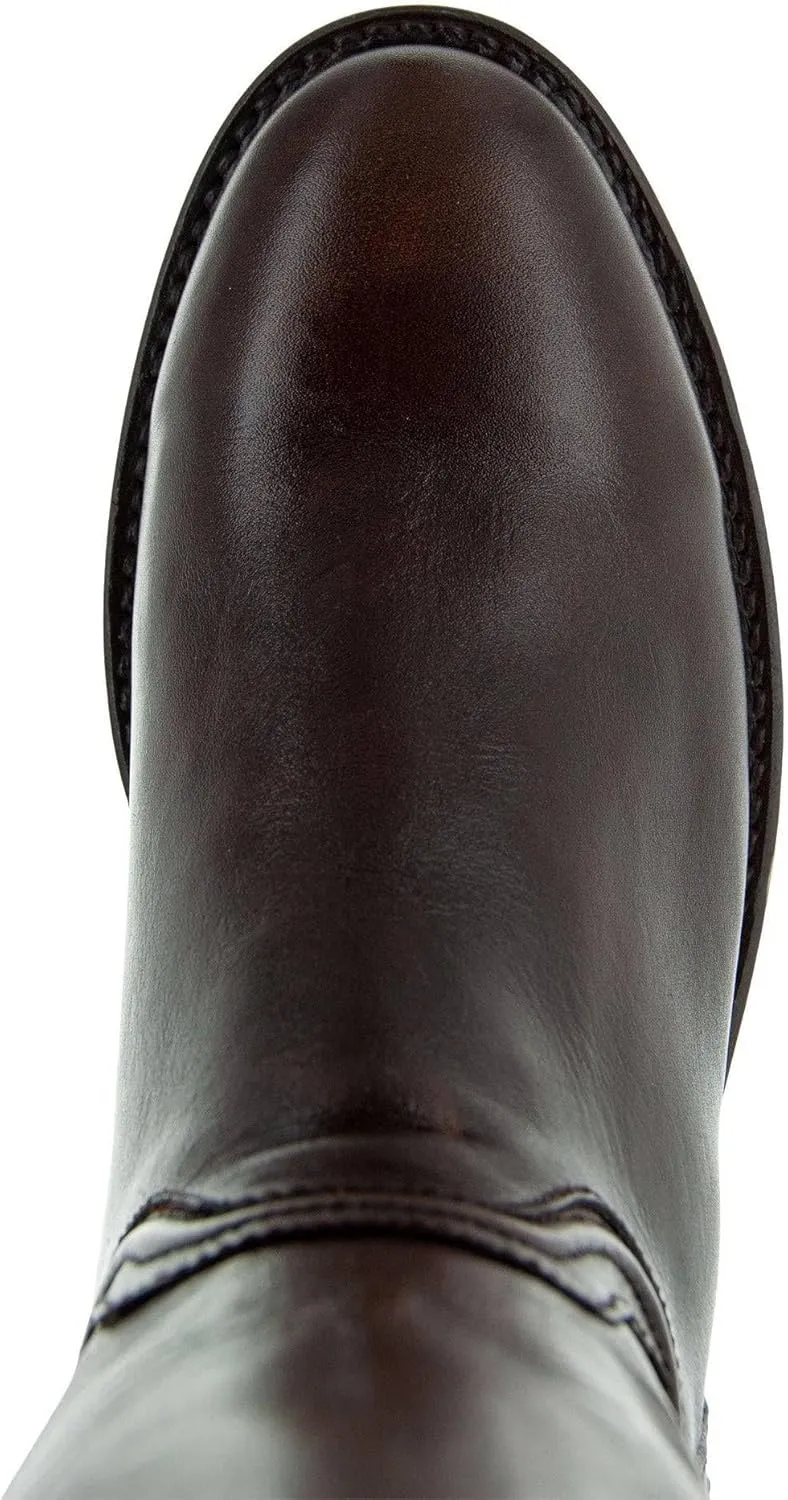 Soto Boots Men's Roper Cowboy Boots, Genuine Leather Men's Cowboy Boots, Western Boots For Men H4003