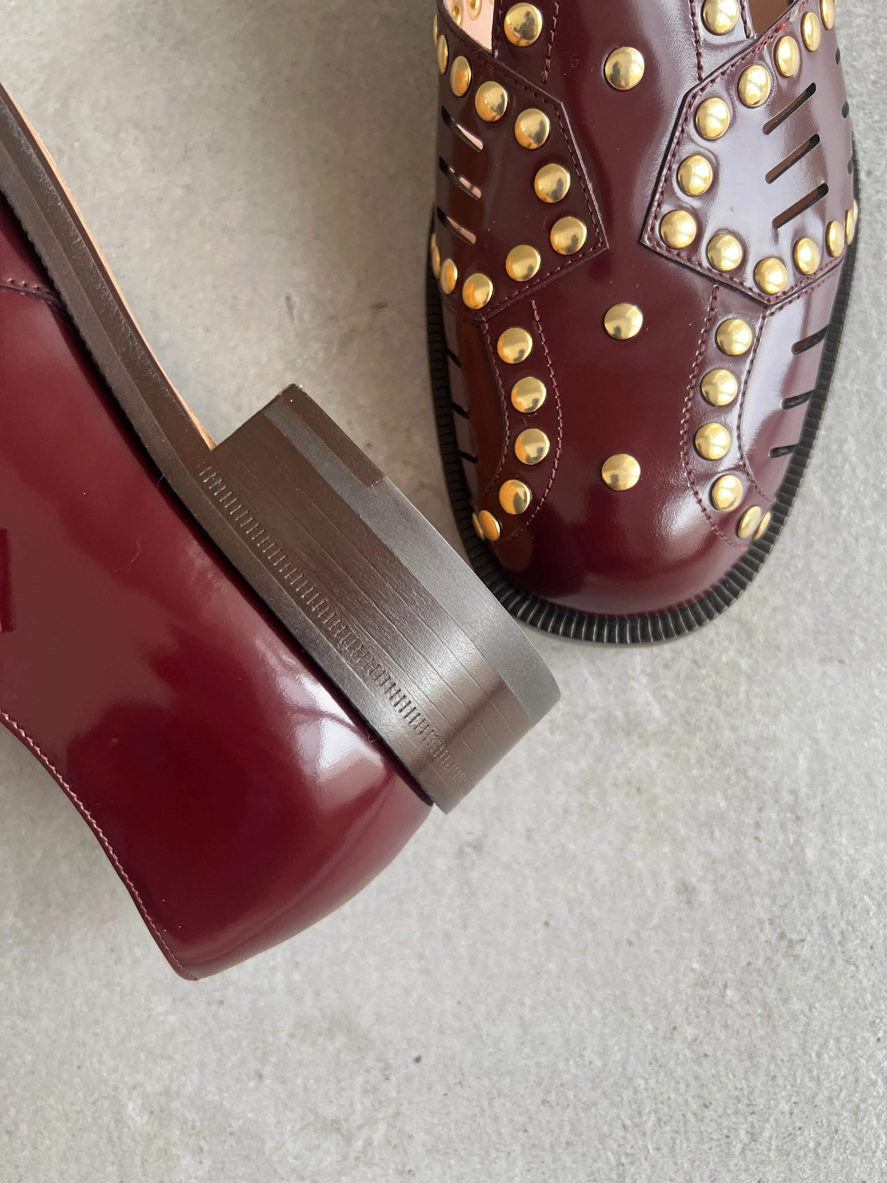 Spiegel Fisherman Sandal, Bittar Chocolate