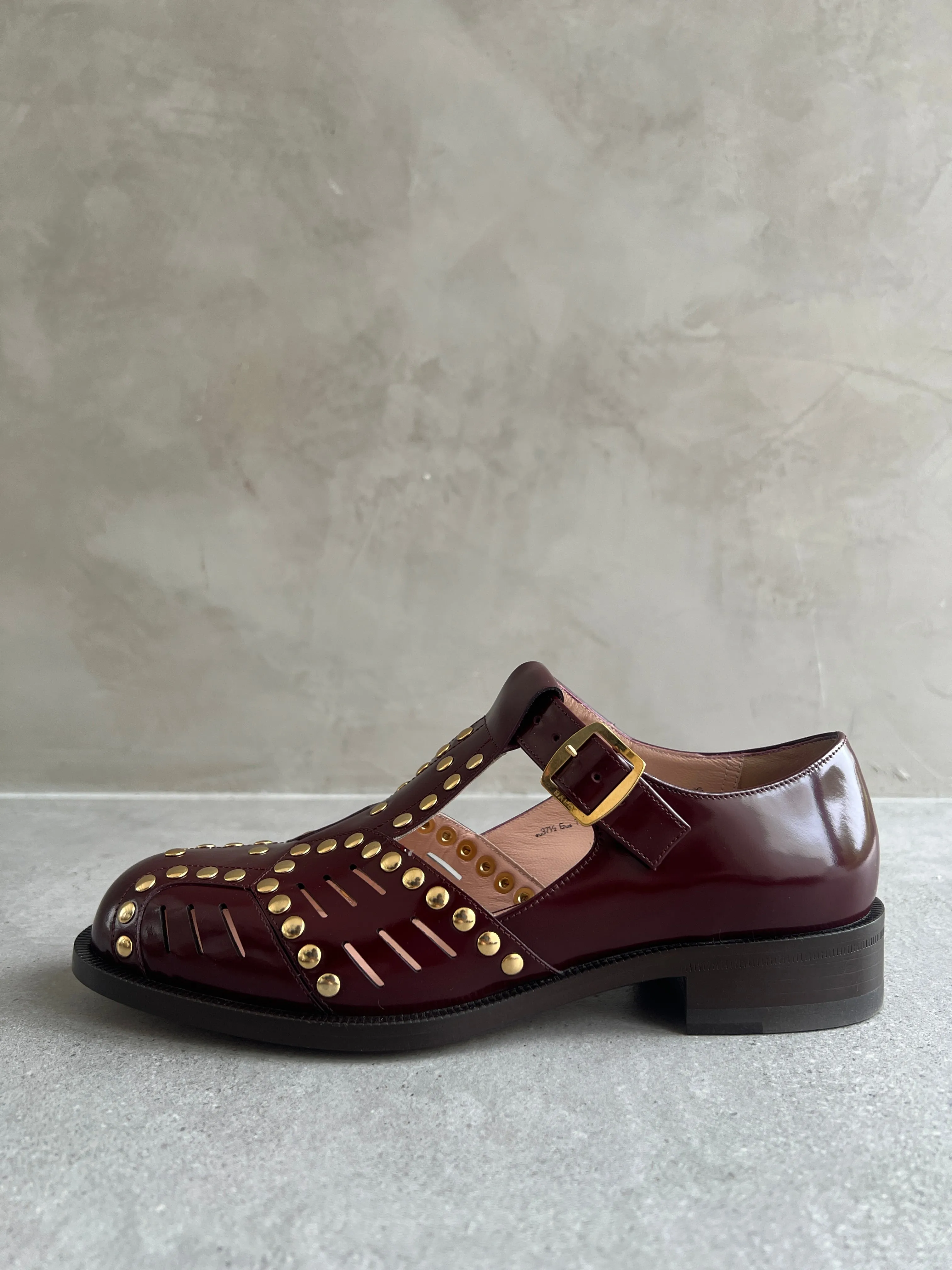 Spiegel Fisherman Sandal, Bittar Chocolate