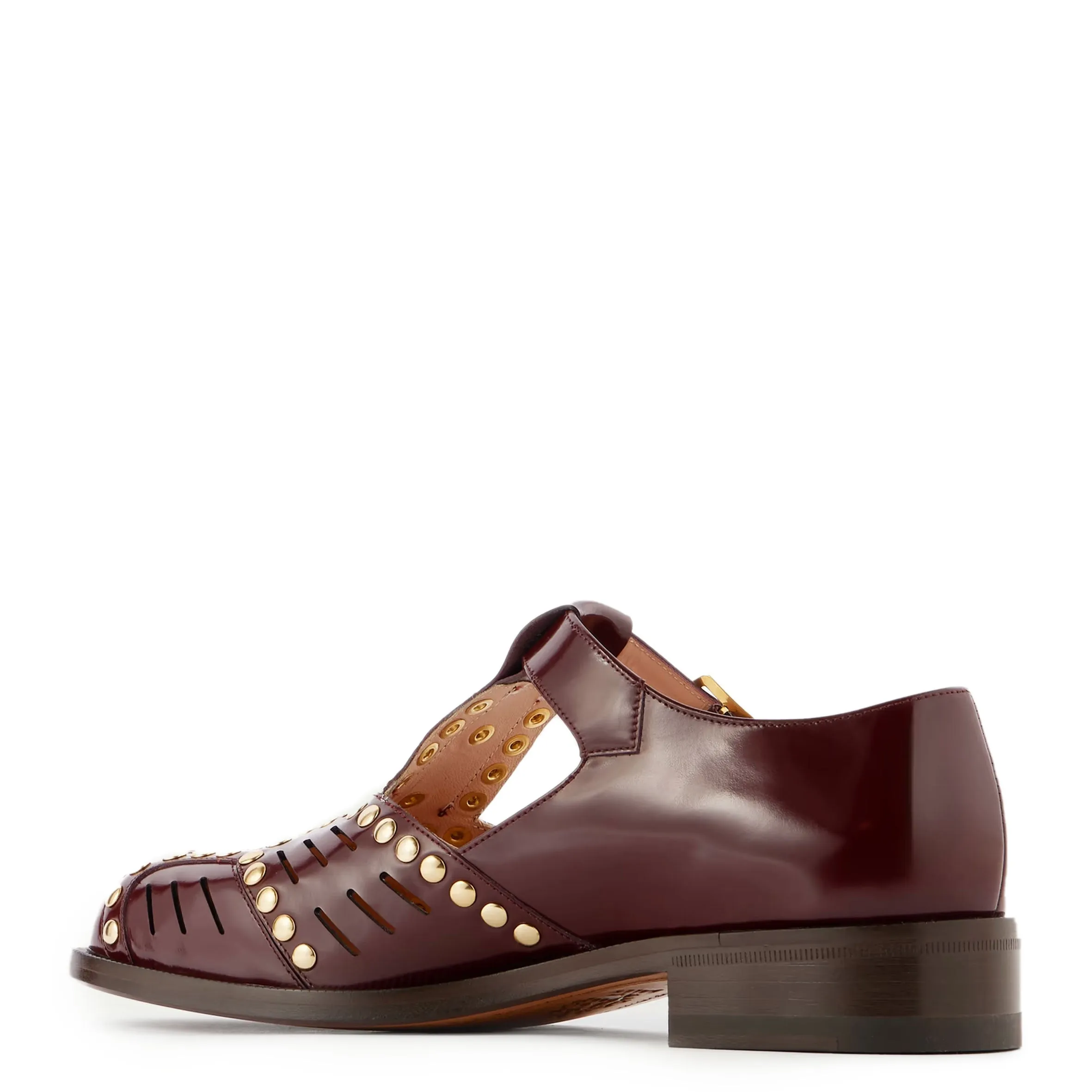 Spiegel Fisherman Sandal, Bittar Chocolate