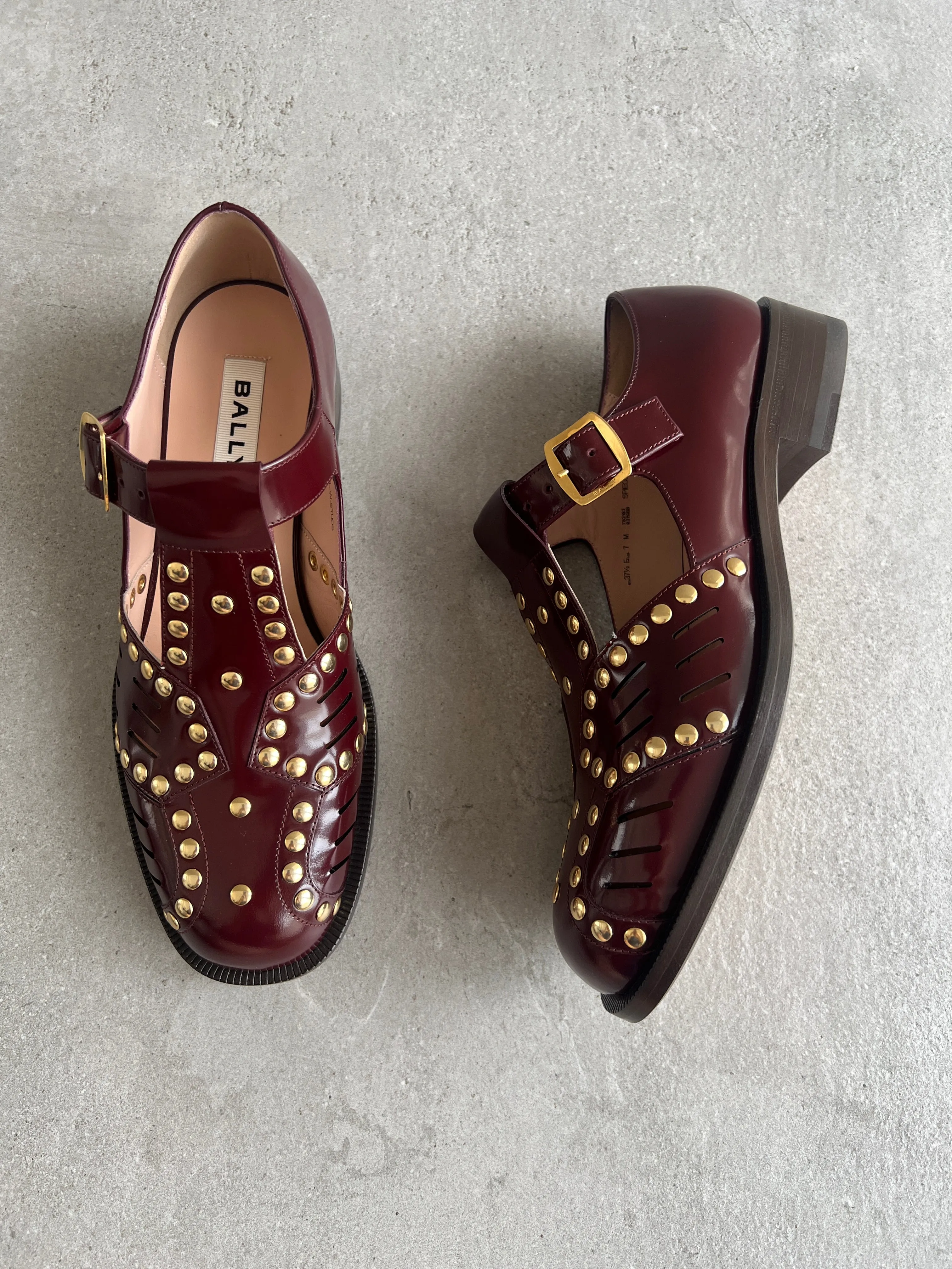 Spiegel Fisherman Sandal, Bittar Chocolate