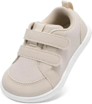 STQ Toddler Wide Toe Box Barefoot Shoes Girls Boys Sneakers Kids Tennis Shoes Lightweight Non-Slip Zero Drop First Walking Shoe Comfort Outdoor Activities School