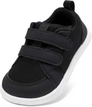 STQ Toddler Wide Toe Box Barefoot Shoes Girls Boys Sneakers Kids Tennis Shoes Lightweight Non-Slip Zero Drop First Walking Shoe Comfort Outdoor Activities School