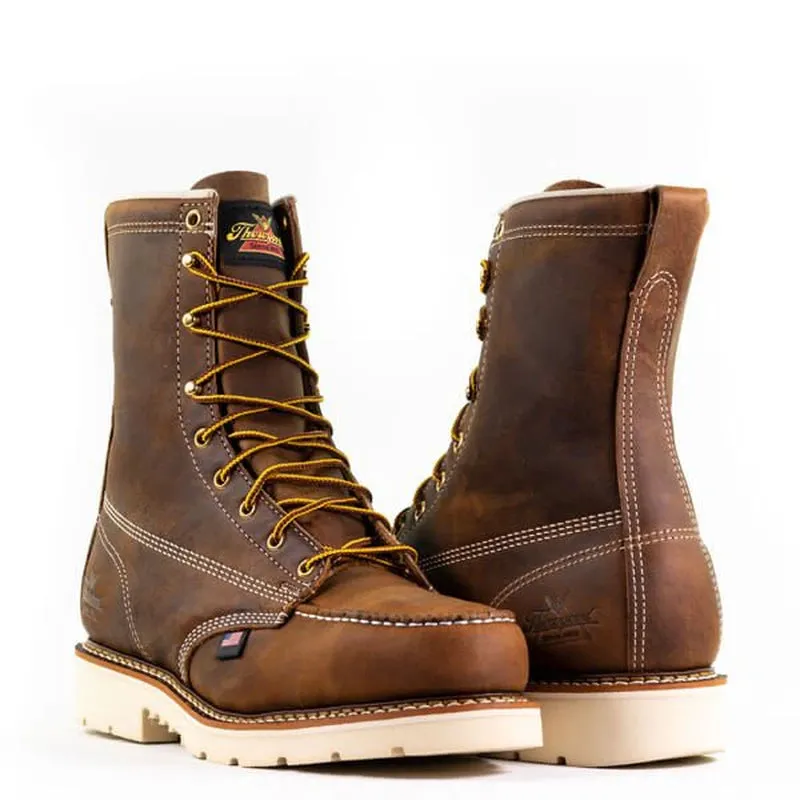 Thorogood Work Boots American Heritage 8" Safety Toe Boots - 804-4378