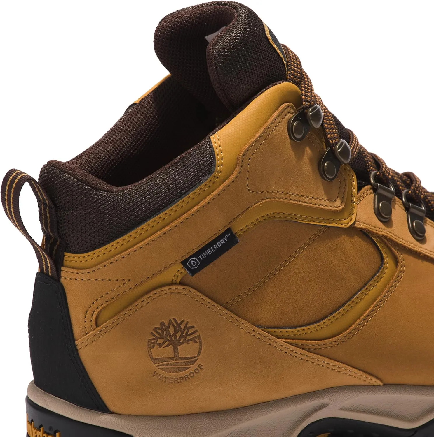 Timberland Mens Anti-Fatigue Hiking Waterproof Leather Mt. Maddsen