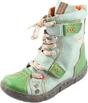 TMA EYES Women's PU Lining Flat Ankle Boots with Zipper - Perfect for Casual Wear