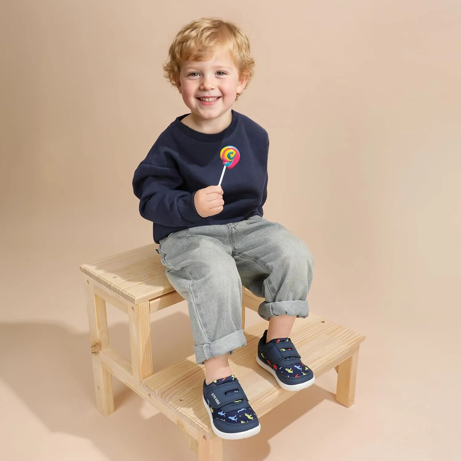Toddler Wide Toe Box Barefoot Shoes Boys Girls Zero Drop,Baby First Walking Shoes Little Kids Sneakers Non-Slip Preschool Running Tennis Canvas Casual Preschool Outdoor Activities
