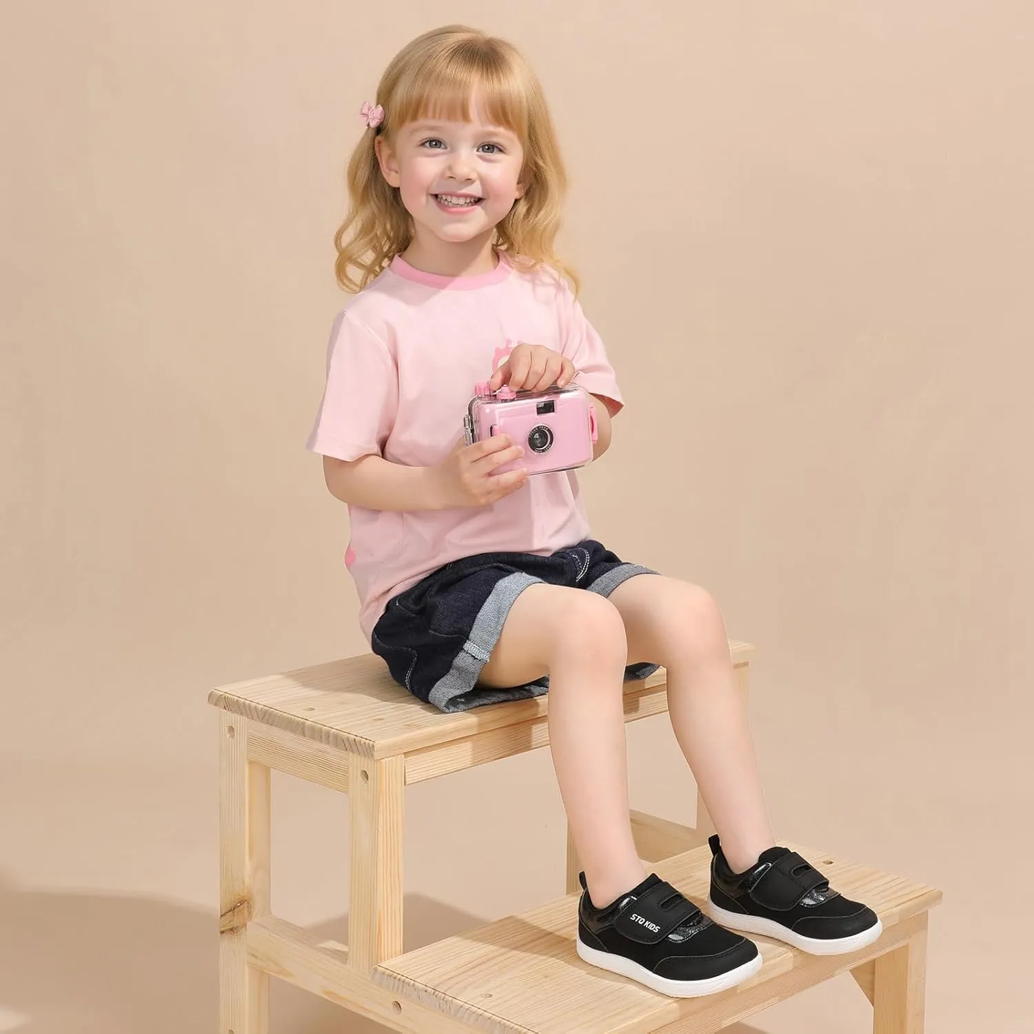 Toddler Wide Toe Box Barefoot Shoes Boys Girls Zero Drop,Baby First Walking Shoes Little Kids Sneakers Non-Slip Preschool Running Tennis Canvas Casual Preschool Outdoor Activities