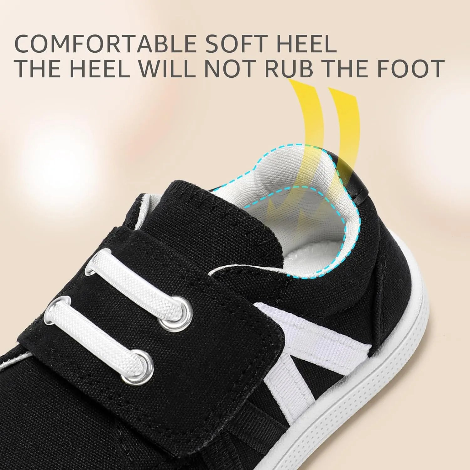 Toddler Wide Toe Box Shoes:Boys Barefoot Shoes Non-Slip Zero Drop Little Girls Slip on Sneakers,Baby First Walking Shoes Outdoor Activities
