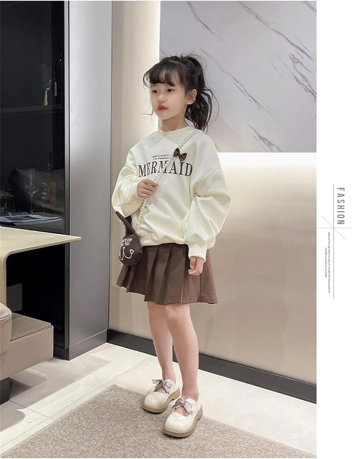 Toddler/Little Girls Mary Jane Dress Shoes Girls Loafers School Uniform Thick Non-Slip Sole Casual Shoe