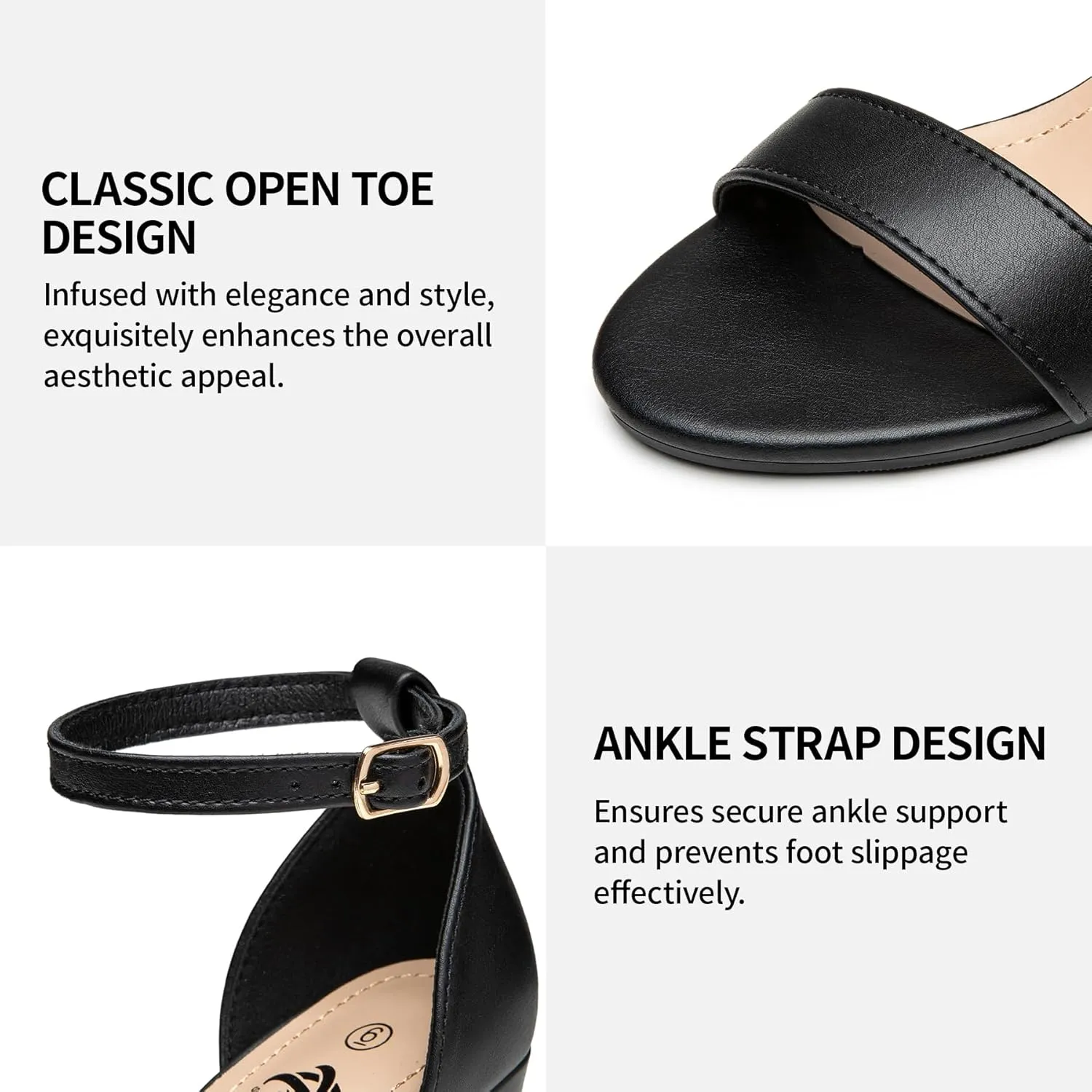 Trary Wedding Shoes for Bride, Heels for Women, Rubber Sole and Insole Provide Excellent Cushion