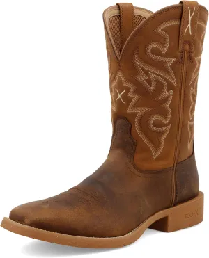 Twisted X Men's 11" Tech X Boot, Wide Square Toe with Tech X