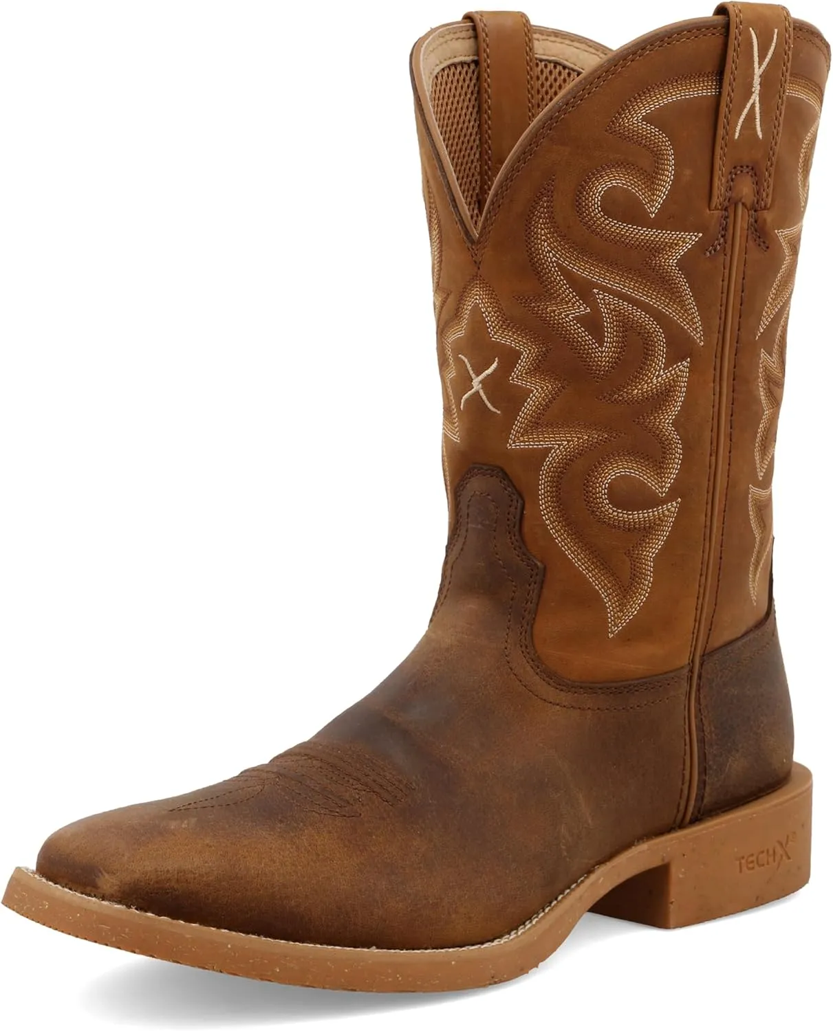 Twisted X Men's 11" Tech X Boot, Wide Square Toe with Tech X