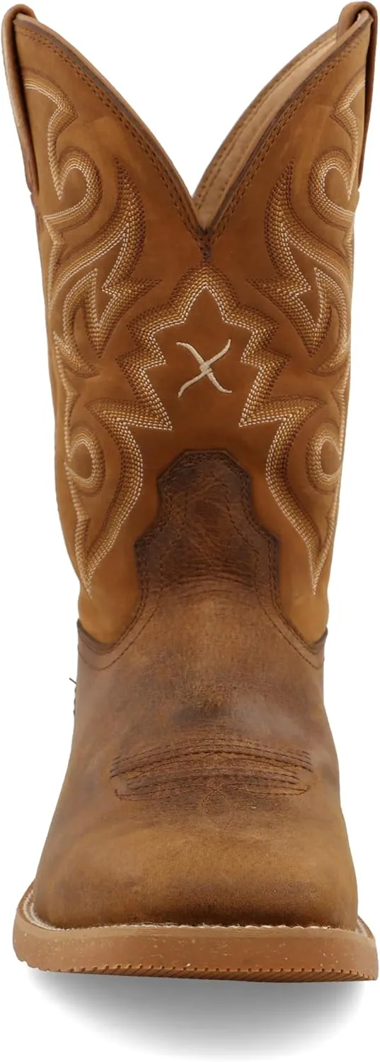 Twisted X Men's 11" Tech X Boot, Wide Square Toe with Tech X