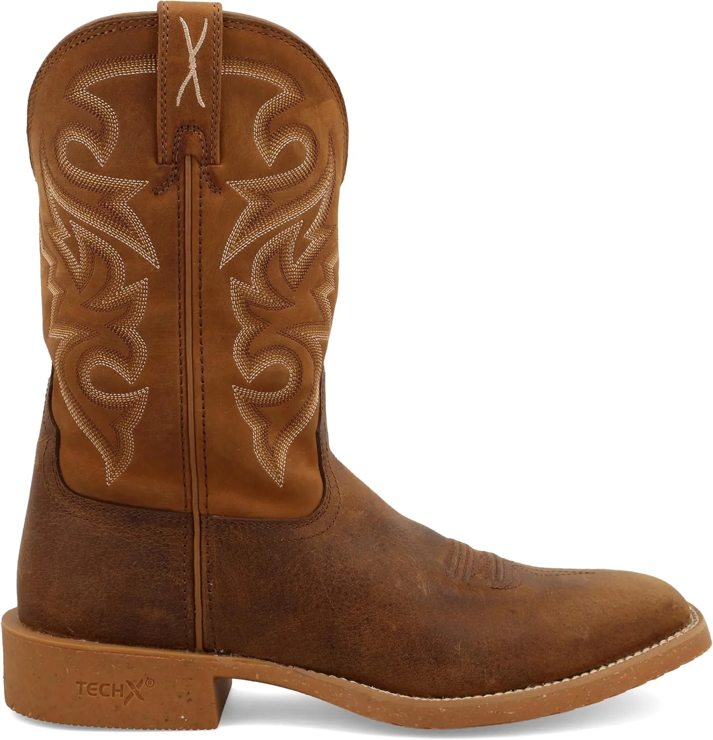Twisted X Men's 11" Tech X Boot, Wide Square Toe with Tech X