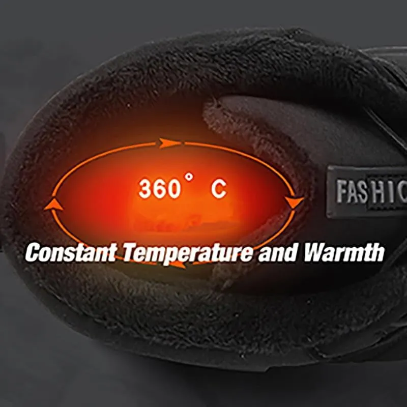 Vindra Flex - Non-Slip & Universal Winter Barefoot Shoe Waterproof, Barefoot Boots Women, Winter Hiking Sneakers