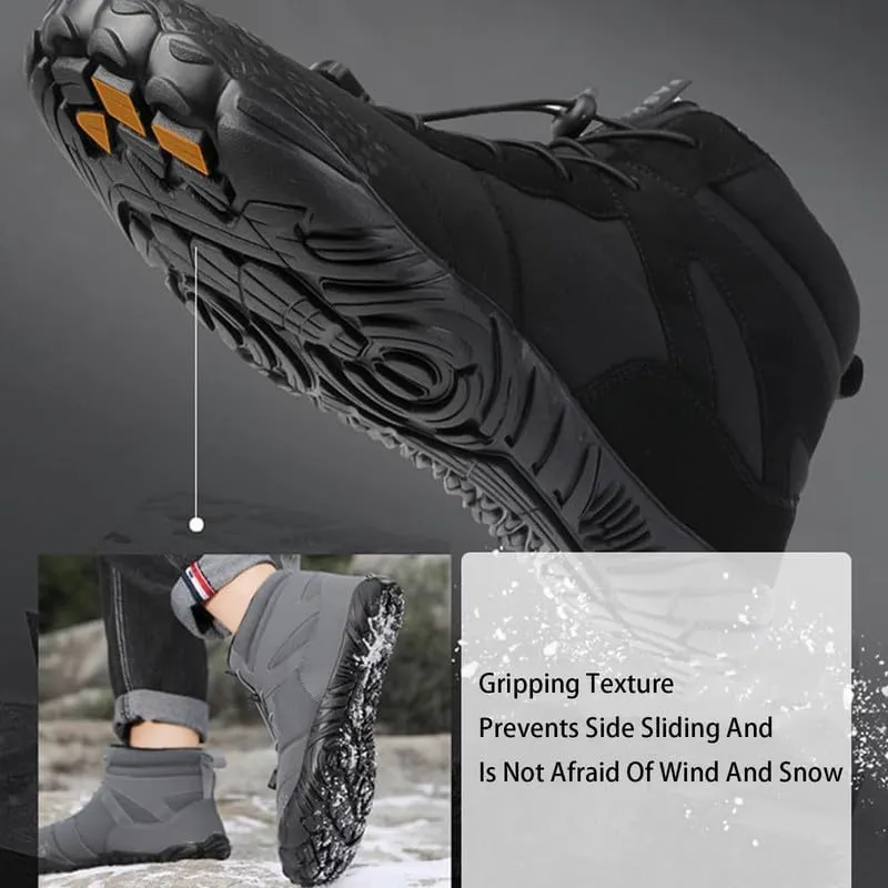 Vindra Flex - Non-Slip & Universal Winter Barefoot Shoe Waterproof, Barefoot Boots Women, Winter Hiking Sneakers