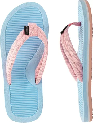 WateLves Girls Flip Flops Toddler Boys Girls Non-Slip Sport Sandals for Beach Swim Pool(Little Kid/Big Kid)