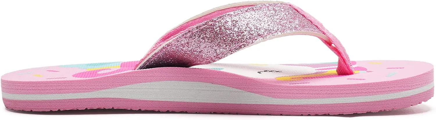 WateLves Girls Flip Flops Toddler Boys Girls Non-Slip Sport Sandals for Beach Swim Pool(Little Kid/Big Kid)