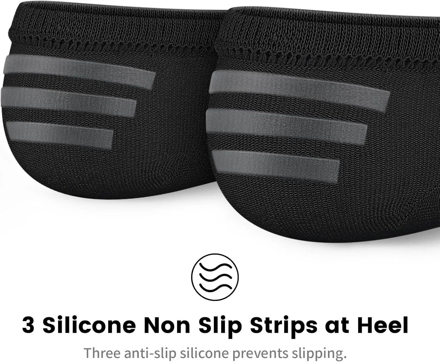 wernies 10 Pairs No Show Socks Men Low Cut Ankle Short Casual Thin Invisible Socks with Non Slip Grips