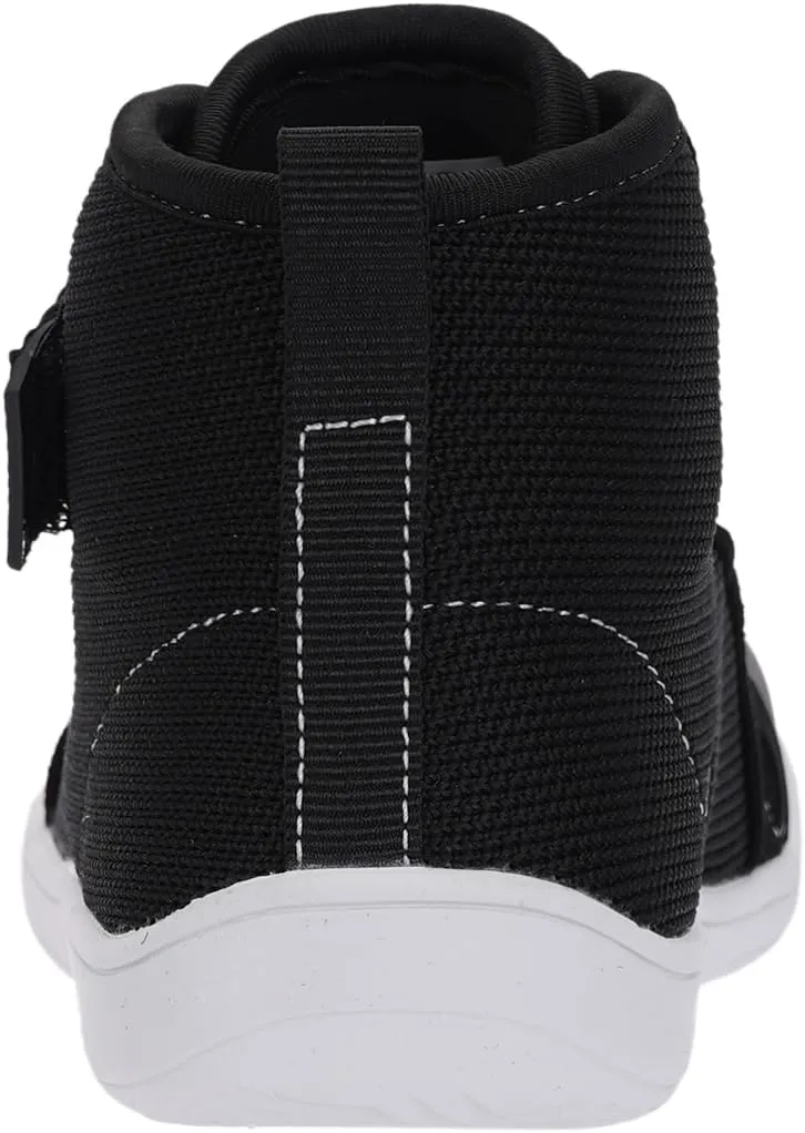 WHITIN Kids/Toddler Wide Barefoot Shoes | Girls/Boys Classic High Top Sneakers | Wide Foot Freedom | Natural Growth