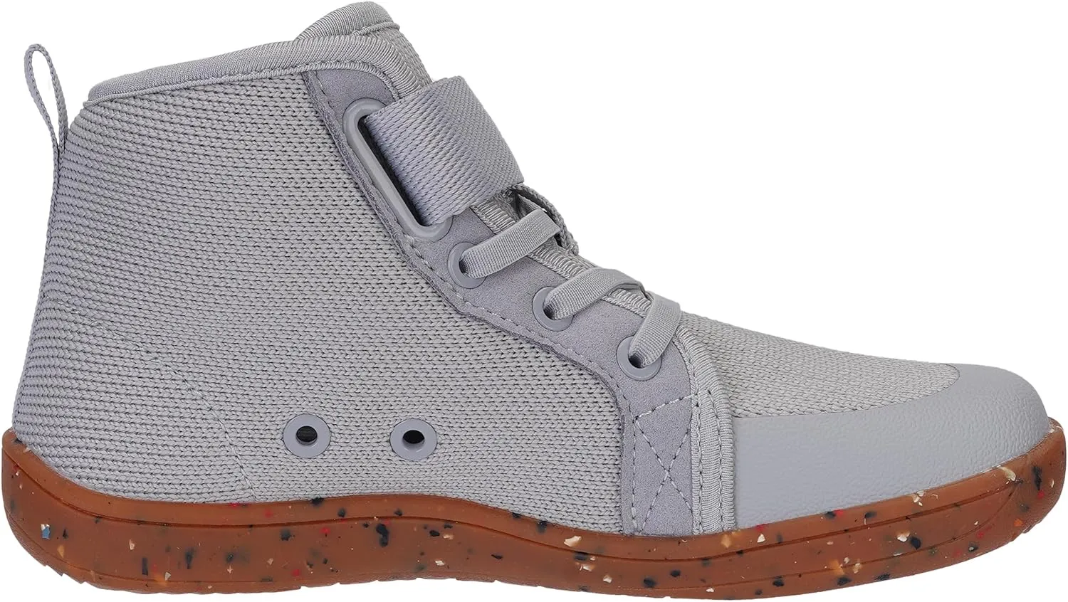 WHITIN Kids/Toddler Wide Barefoot Shoes | Girls/Boys Classic High Top Sneakers | Wide Foot Freedom | Natural Growth