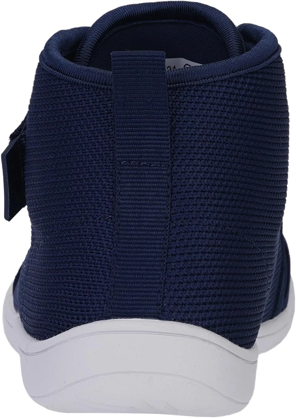 WHITIN Kids/Toddler Wide Barefoot Shoes | Girls/Boys Classic High Top Sneakers | Wide Foot Freedom | Natural Growth