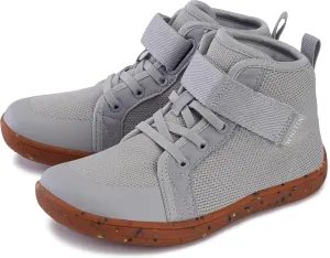 WHITIN Kids/Toddler Wide Barefoot Shoes | Girls/Boys Classic High Top Sneakers | Wide Foot Freedom | Natural Growth