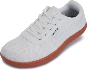 WHITIN Men's Wide Barefoot Shoes | Canvas Minimalist Sneakers | Zero Drop Sole