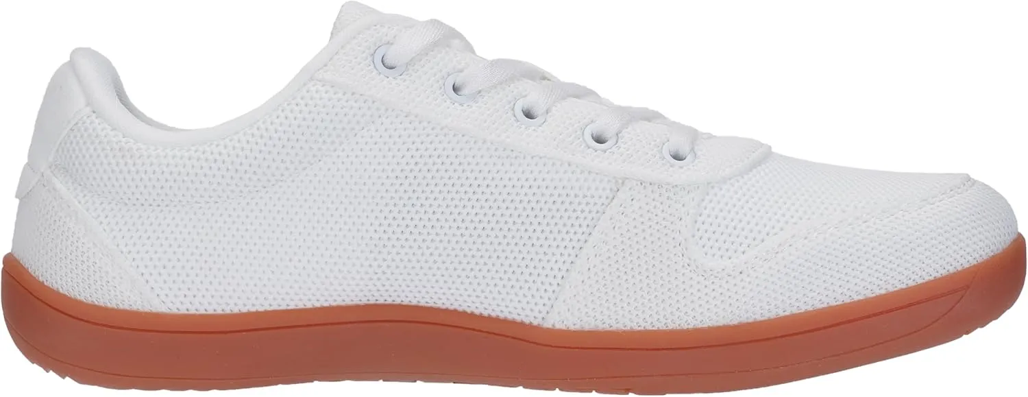 WHITIN Men's Wide Barefoot Shoes | Canvas Minimalist Sneakers | Zero Drop Sole