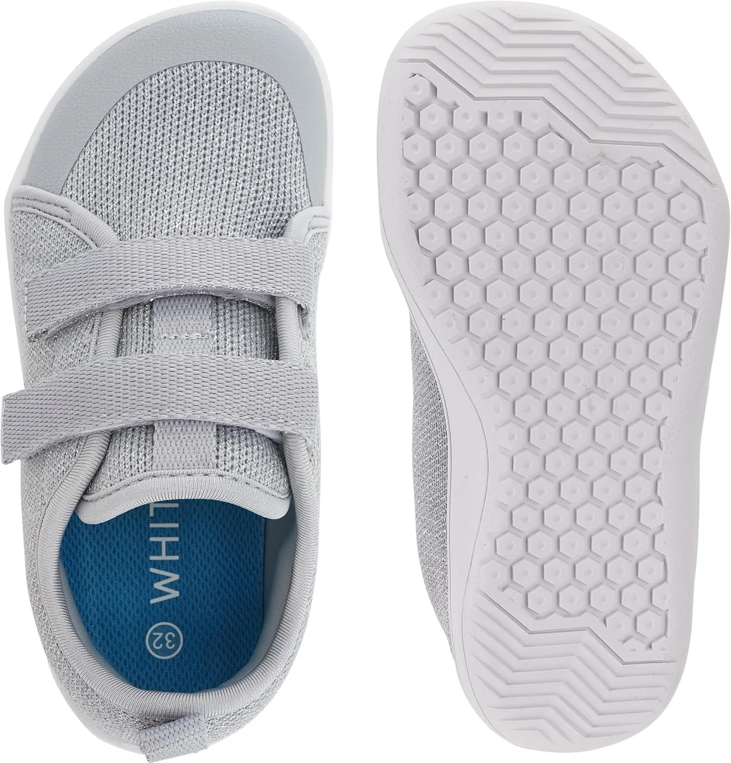 WHITIN Toddler/Little/Big/Kid Wide Barefoot Shoes | Boys/Girls Minimalist Sneakers | Splay Naturally | Lightweight