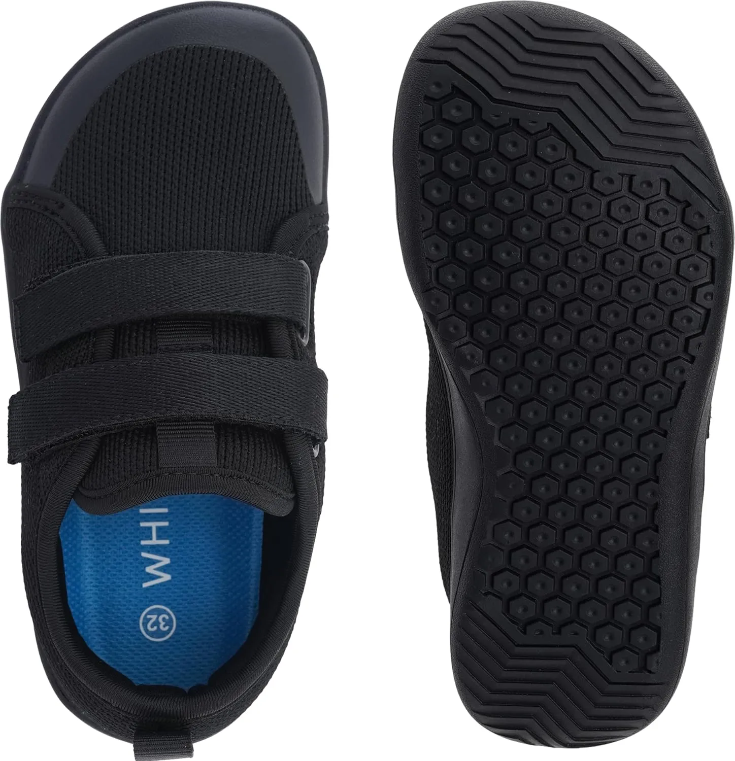 WHITIN Toddler/Little/Big/Kid Wide Barefoot Shoes | Boys/Girls Minimalist Sneakers | Splay Naturally | Lightweight