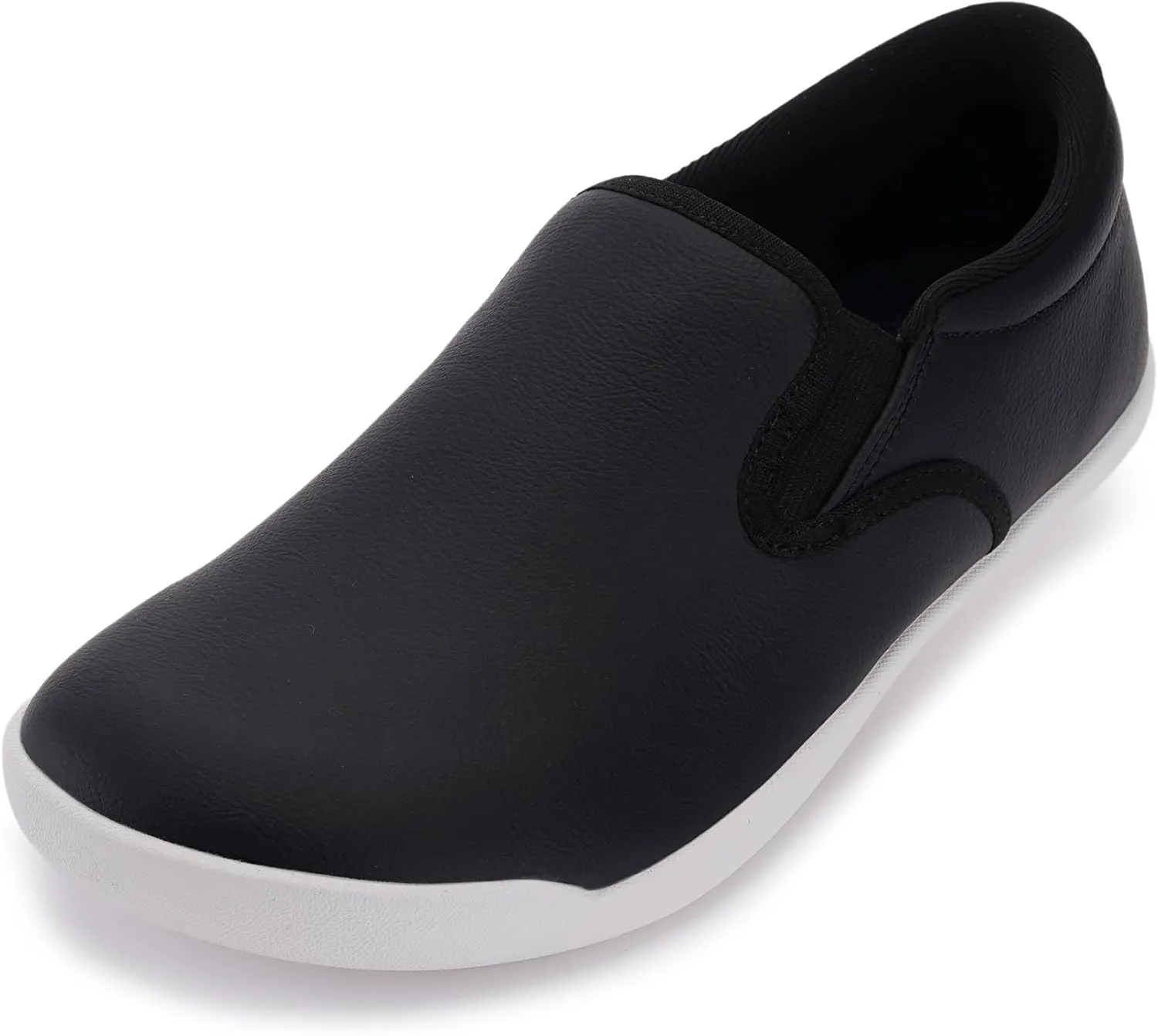 WHITIN Women's Vegan Slip-on Barefoot Shoes Fashion Sneakers | Wide Toe Box | Zero Drop Sole