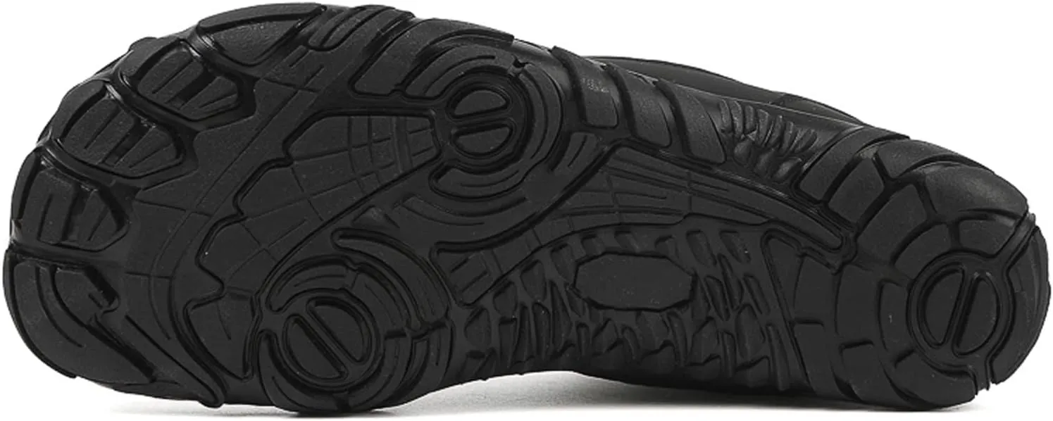 Winter Hiking Shoes Wide Toe Barefoot Shoes, Walking Hiking Boots for Women Men Trail Running Non-Slip