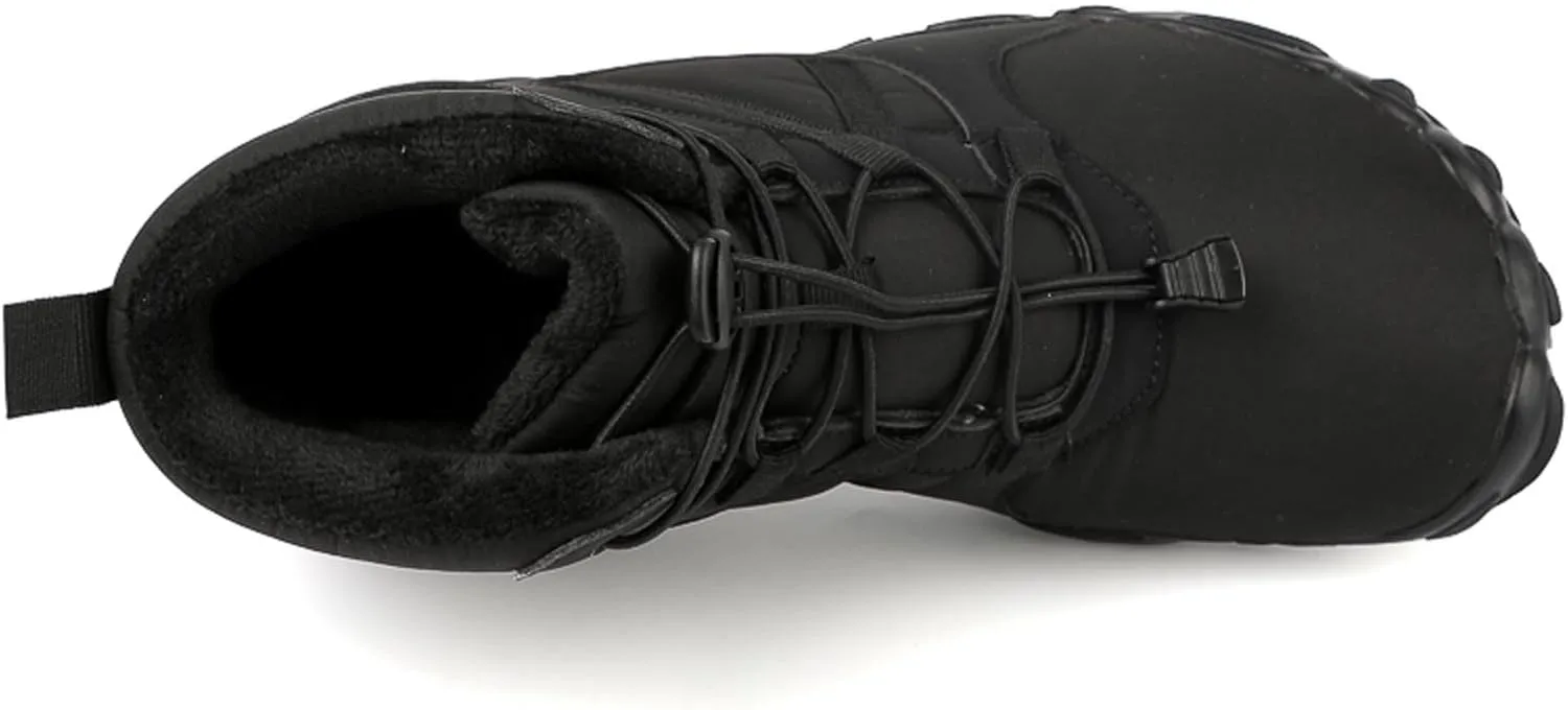 Winter Hiking Shoes Wide Toe Barefoot Shoes, Walking Hiking Boots for Women Men Trail Running Non-Slip