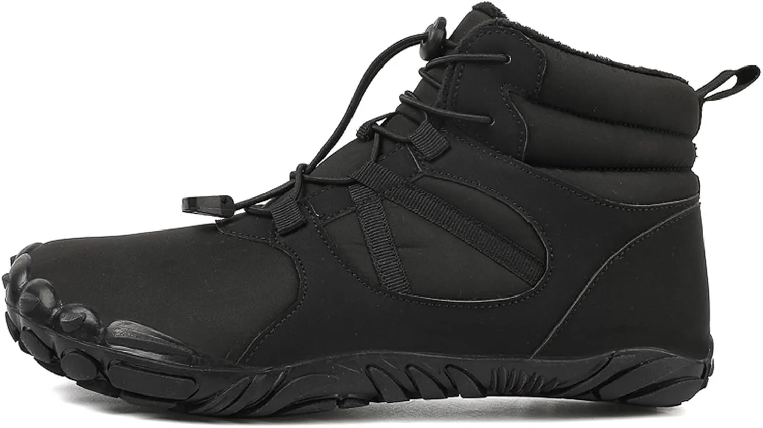 Winter Hiking Shoes Wide Toe Barefoot Shoes, Walking Hiking Boots for Women Men Trail Running Non-Slip
