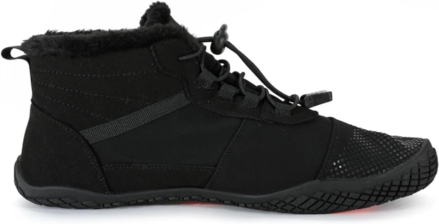 Winter Hiking Shoes Wide Toe Barefoot Shoes, Walking Hiking Boots for Women Men Trail Running Non-Slip