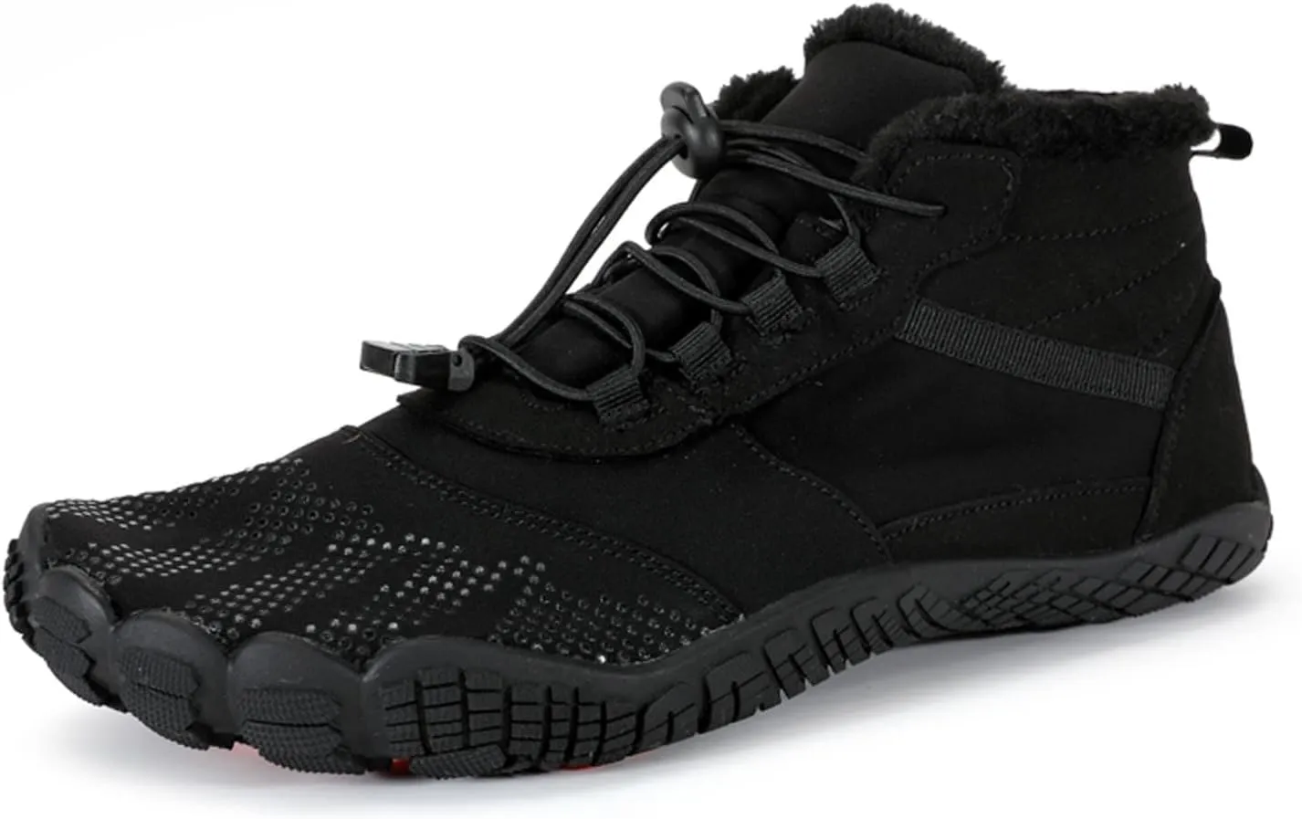 Winter Hiking Shoes Wide Toe Barefoot Shoes, Walking Hiking Boots for Women Men Trail Running Non-Slip