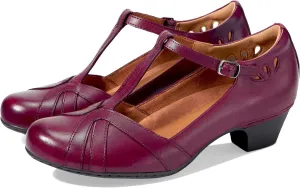 Women Vintage Low Heel Mary Jane Oxford Shoes Round Closed Toe Ankle T-Strap Dress Sandals Chunky Block Heels Cutout Mary Jane Pumps Buckle Patchwork Office Ladies Comfort Party 4-11 M US
