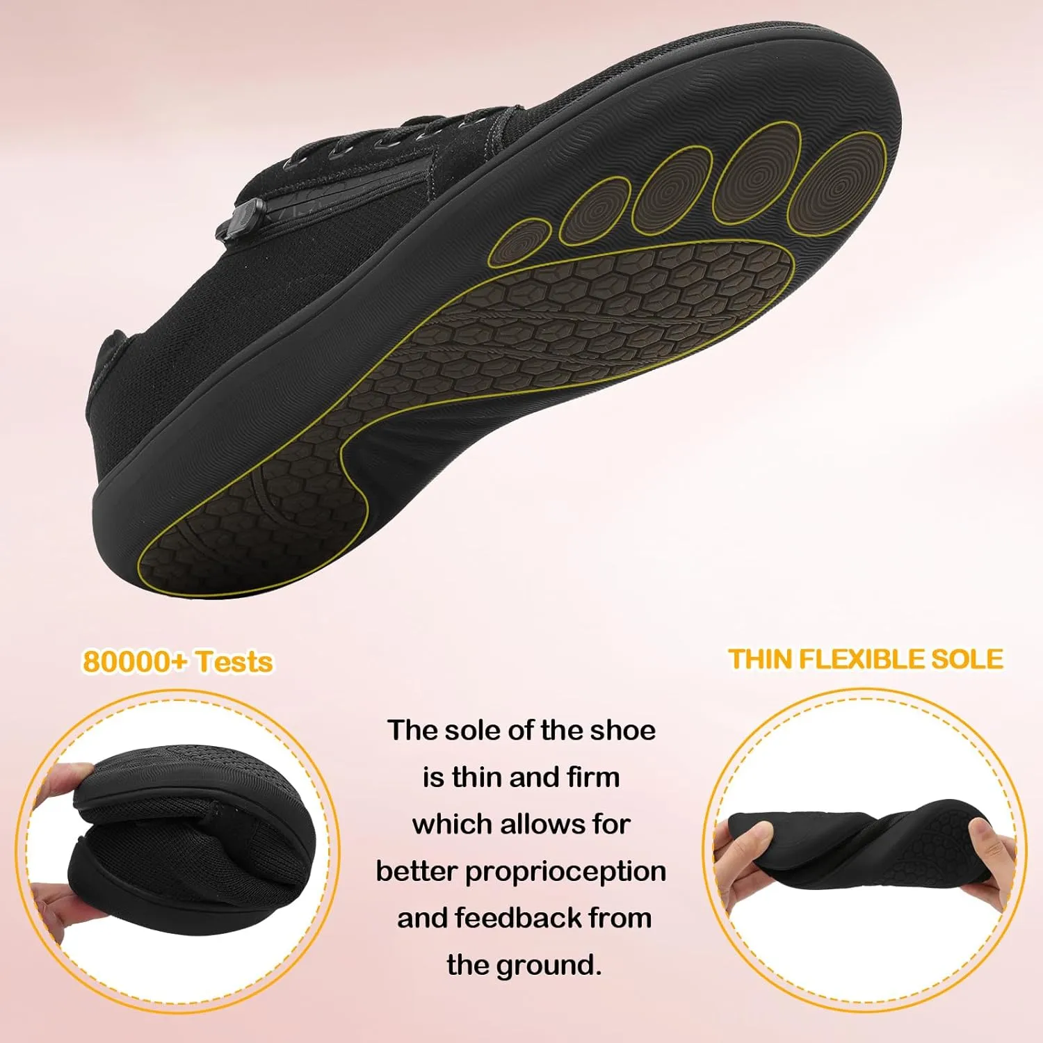 Womens Barefoot Walking Shoes Wide Toe Fashion Sneakers Comfortable Casual Shoes Zero Drop Minimalist Shoes